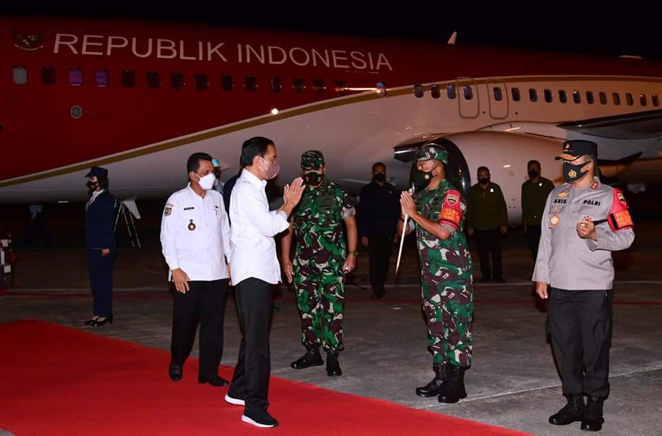 Dari Sumsel, Presiden Jokowi Lanjutkan Kunjungan Kerja ke Kepri