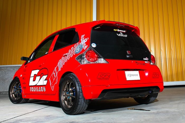 Honda Brio Lawas Street Racing Juga Makin Galak, Cangkok Mesin Fit Jepang