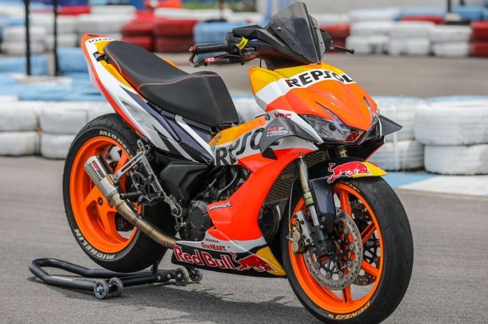 Honda Supra GTR Versi MotoGP, Cetar Membahana