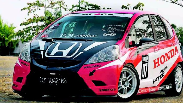 Honda Brio Lawas Street Racing Juga Makin Galak, Cangkok Mesin Fit Jepang