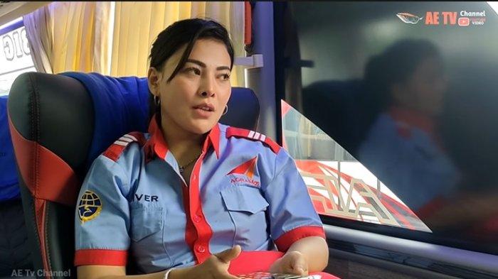 Pesona Sopir Bus Cantik PO Agra Mas, Liena Ozora