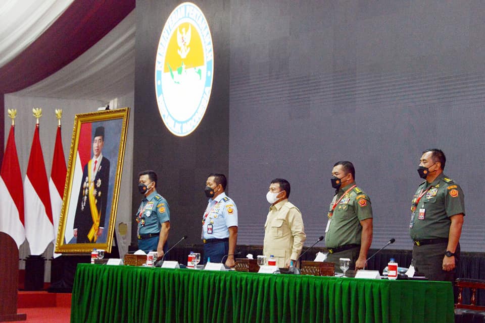 Kementerian Pertahanan (Kemhan) menyelenggarakan Rapat Pimpinan (Rapim) Tahun 2022, dimulai tanggal 19 sampai 20 Januari di Kemhan, Jakarta, secara tatap muka dengan peserta terbatas dan video conference yang tetap menerapkan protokol kesehatan secara ketat.