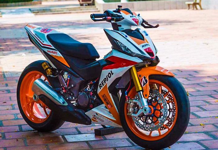 Honda Supra GTR Versi MotoGP, Cetar Membahana