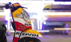 Honda Scoopy Tampil Ala Motor Marc Marquez, Serasa Jadi Pembalap MotoGP