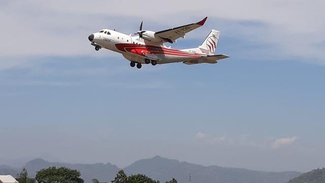 Hebat! CN-235 Indonesia Sanggup Terbang Hingga Ketinggian 25 Ribu, Pesawat Buatan PT DI Bikin Bangga