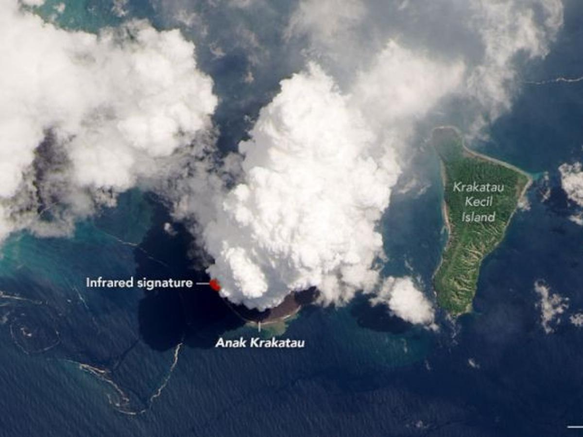 Gunung Anak Krakatau Erupsi karena Gempa Lokal, Warga Diminta Jauhi Pantai Selat Sunda