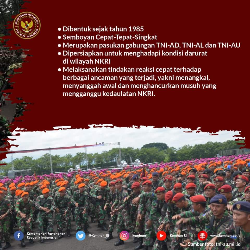 Profil PPRC TNI, Pasukan Elit yang Bertugas Merebut dan Mempertahankan Daerah dari Invasi Musuh