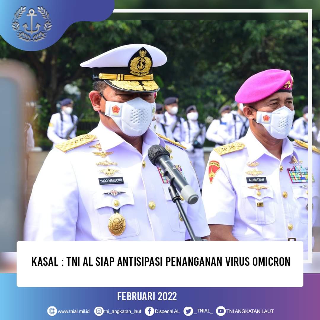 Kepala Staf Angkatan Laut (KSAL) Laksamana TNI Yudo Margono meresmikan pembentukan Komando Armada Republik Indonesia (Koarmada RI) untuk pertama kalinya, Kamis (3/2/2022).