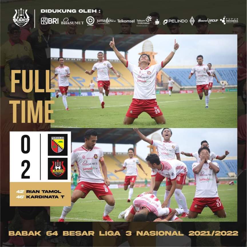 Karo United Bungkam Persikab Bandung 2-0