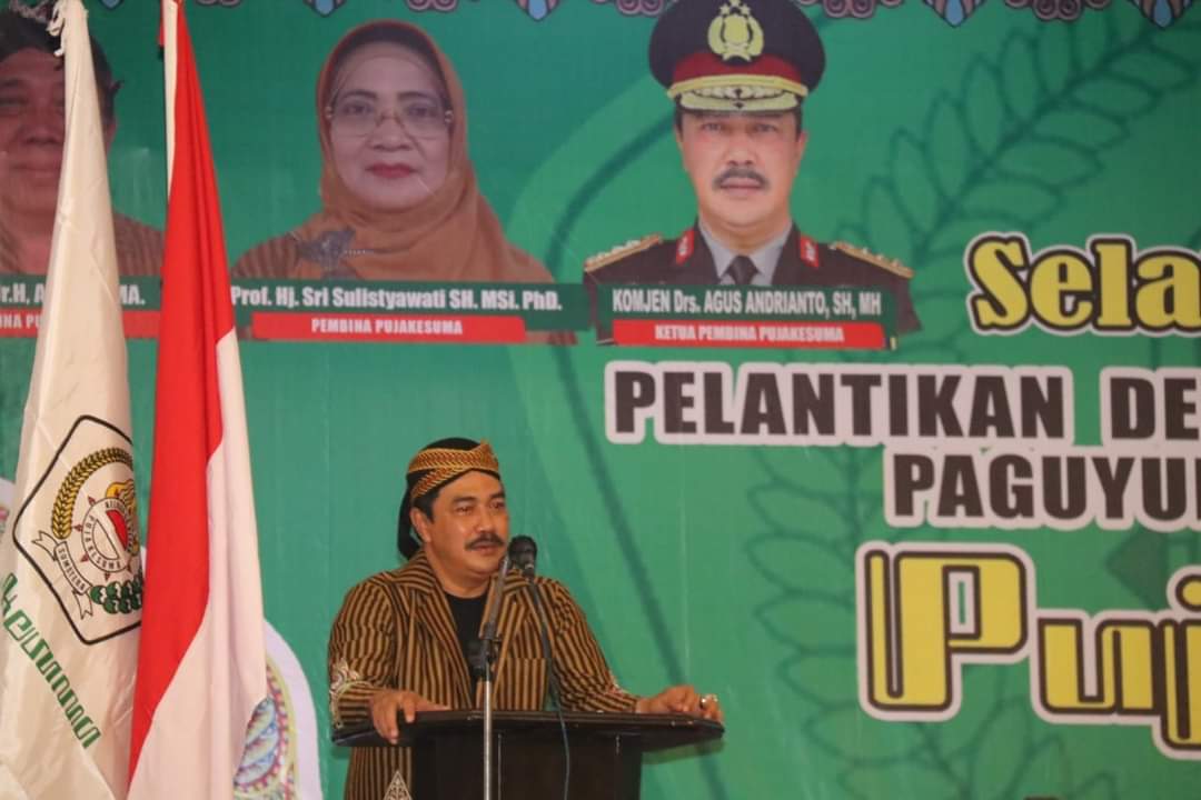 Komjen Pol Drs Agus Andrianto Lantik DPP Paguyuban Keluarga Besar Pujakesuma Masa Bhakti 2021 - 2026