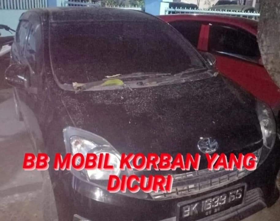 Tim Siluman Sat Reskrim Polrestabes Medan Ungkap Kasus Pencurian Mobil
