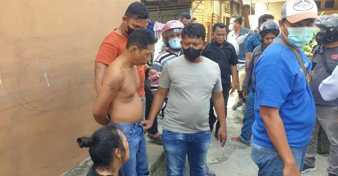 Grebek Kampung Narkoba di Jalan Denai, Polrestabes Medan Tangkap Pengedar Sabu