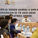 Gubsu Edy ke DPR RI Sampaikan Perbandingan Pembangunan Jalan dan Bendungan di Sumut dan Jawa