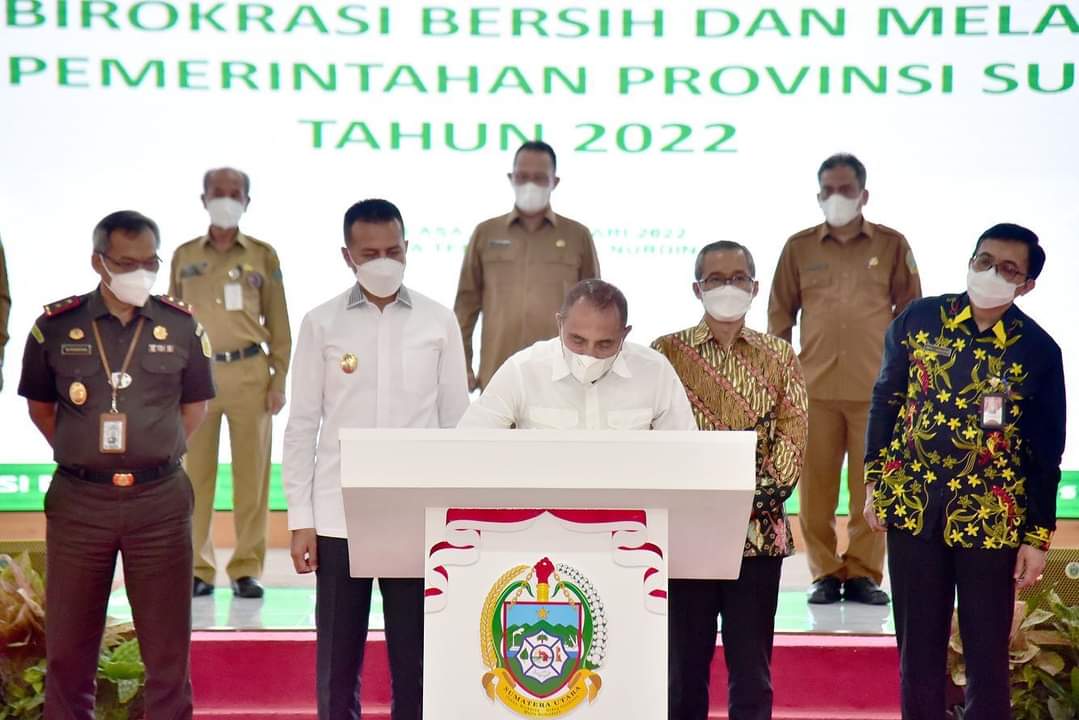 Sebanyak 41 Organisasi Perangkat Daerah (OPD) di lingkungan Pemerintah Provinsi (Pemprov) Sumatera Utara (Sumut) berkomitmen membangun Zona Integritas (ZI) di lingkungan kerja masing-masing.