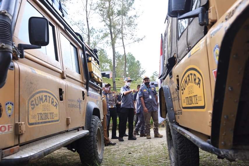Wakil Gubernur (Wagub) Sumatera Utara (Sumut) Musa Rajekshah sampaikan ucapan terima kasih kepada Land Rover Club Indonesia (LRCI) karena telah memilih Danau Toba sebagai lokasi finis Petualangan Sumatra Tribute for Camel Trophy 2022, yang telah berjalan selama 16 hari, dimulai dari Jambi.