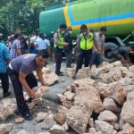 Truk Terguling di Tirtanadi Akibatkan Macet Medan Berastagi Puluhan Kilometer
