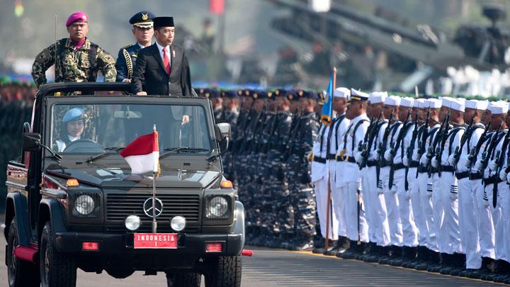Jokowi Teken MoU Soal Alutsista dengan Menteri Angkatan Bersenjata Prancis