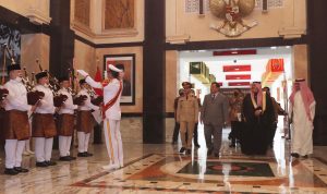 Menhan Prabowo Terima Kunjungan Kehormatan Dubes Arab Saudi