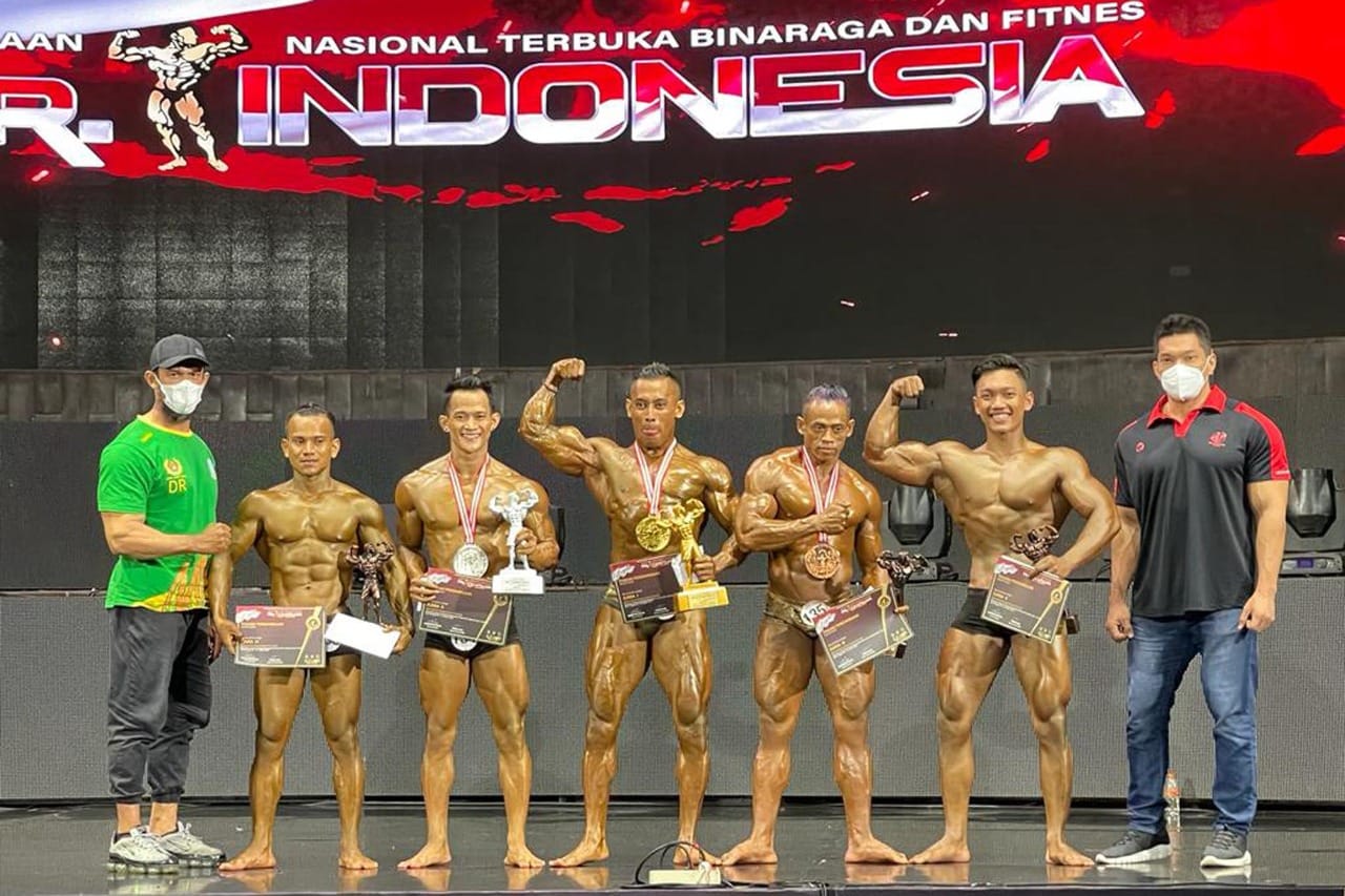 Prajurit Yonif 5 Marinir Juara Lomba Body Contest Kejurnas Open Seri 1 di Jakarta