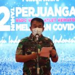 Badan Nasional Penanggulangan Bencana (BNPB) memberikan apresiasi setinggi-tingginya atas perjuangan Rumah Sakit Darurat Covid-19 (RSDC) Wisma Atlet yang telah memberikan pelayanan terbaik bagi masyarakat sejak bangsa Indonesia ditempa pandemi Covid-19.