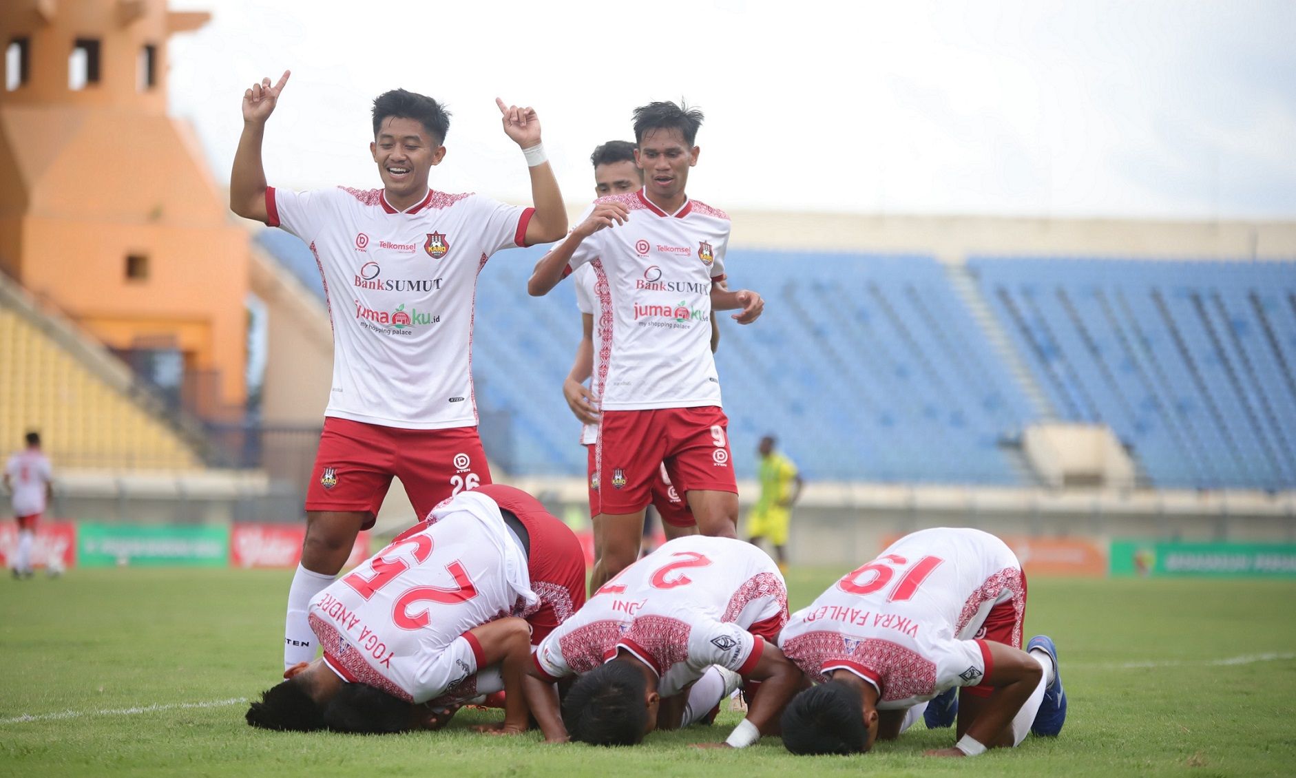 Pertandingan PSDS Deli Serdang vs Karo United di babak semifinal Liga 3 berakhir dengan kemenangan tim Laskar Simbisa, Sabtu, 26 Maret 2022.