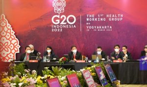 Kementerian Kesehatan menggelar rangkaian pertemuan Health Working Group (HWG) bertajuk “Harmonizing Global Health Protocol Standards” di Yogyakarta pada tanggal 28-30 Maret 2022.
