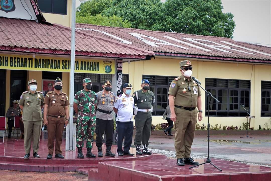 Kabupaten Dairi bersama 21 kabupaten kota di Sumatera Utara kembali berstatus Pemberlakuan Pembatasan Kegiatan Masyarakat atau PPKM Level 3.