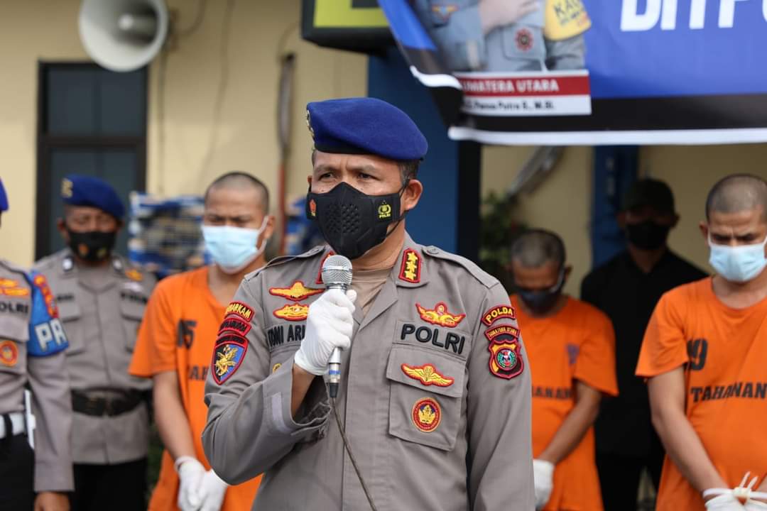 Tim Direktorat (Dit) Polairud Polda Sumut mengungkap tindak pidana kasus Pekerja Migran Indonesia (PMI) yang akan diberangkatkan ke Malaysia secara ilegal