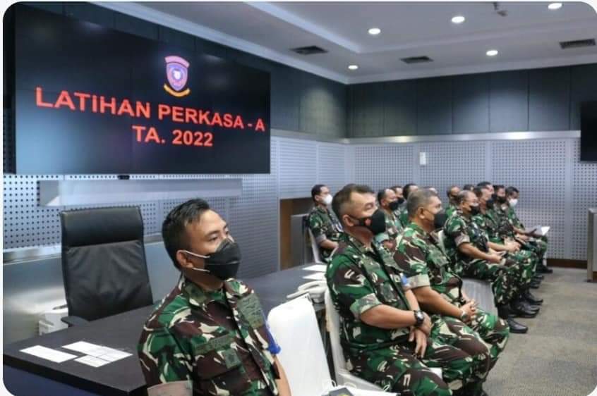 Panglima Komando Operasi Udara Nasional Buka Latihan Perkasa “A” 2022