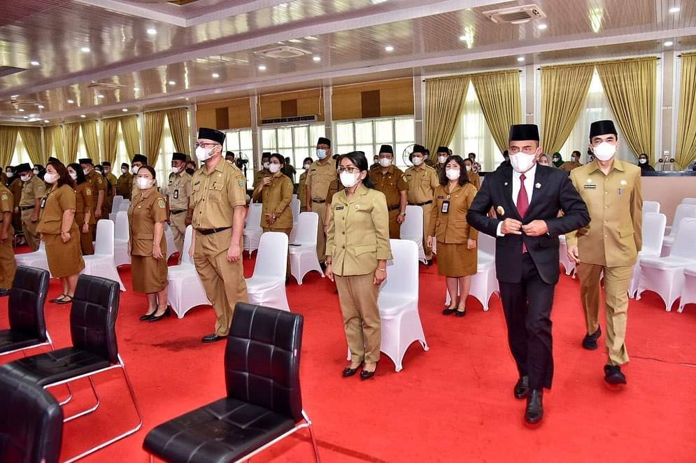 Sebanyak 126 pejabat Administrator dan Pengawas dari 22 organisasi perangkat daerah (OPD) di lingkungan Pemerintah Provinsi (Pemprov) Sumatera Utara (Sumut) dilantik oleh Gubernur Sumut Edy Rahmayadi, Selasa (22/3/2022).