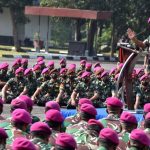 Dankormar Mayjen TNI (Mar) Widodo Kunjungi Sarang Petarung Brigif 2 Marinir