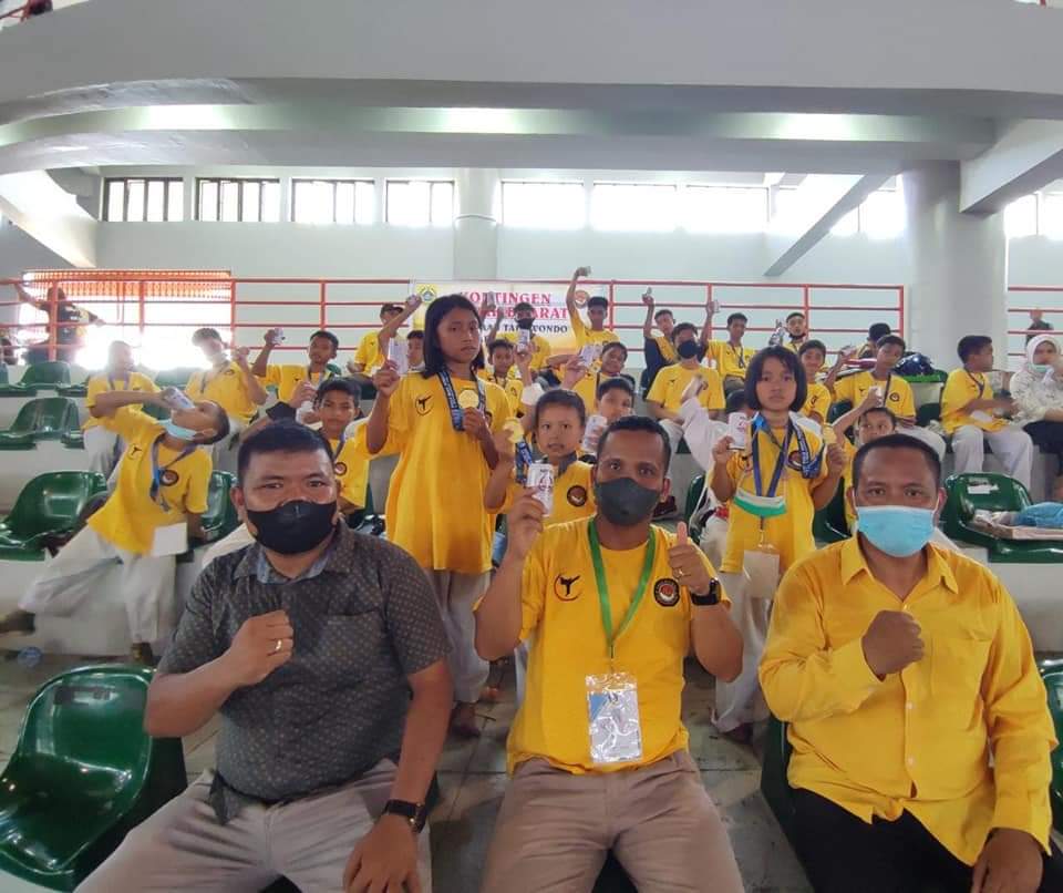 Kejuaraan Taekwondo Wakil Gubernur Sumut: 15 Atlit Pakpak Bharat Sabet Emas