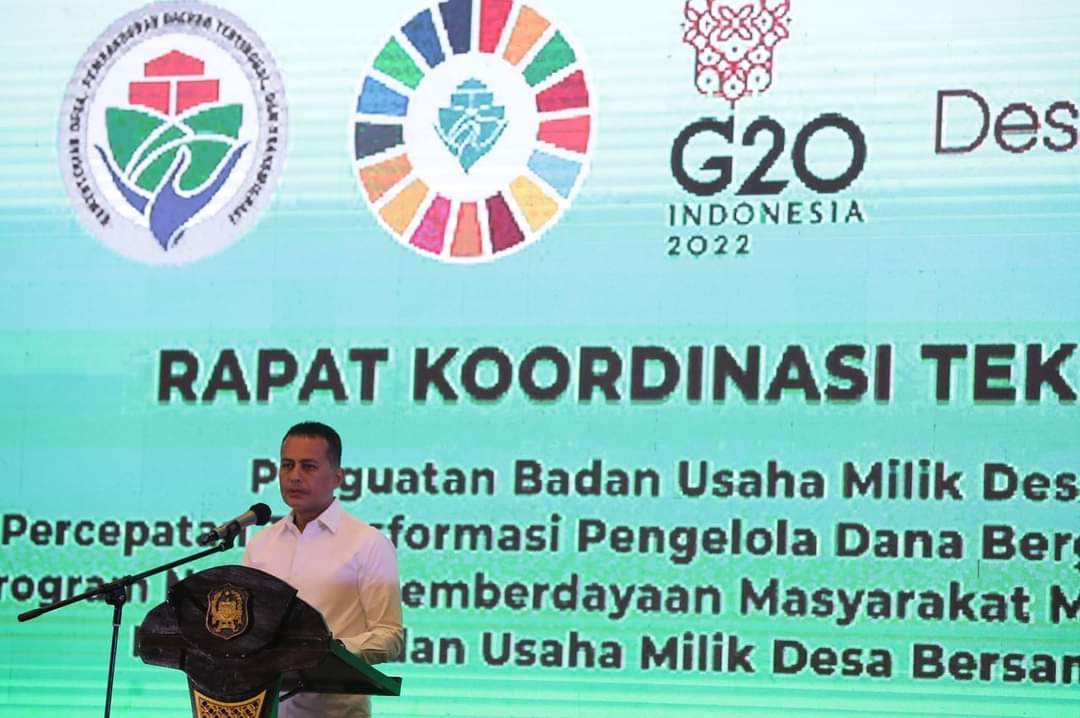 Menteri Desa Pembangunan Daerah Tertinggal dan Transmigrasi (PDTT) Abdul Halim Iskandar mengapresiasi upaya yang dilakukan Pemerintah Provinsi (Pemprov) Sumatera Utara (Sumut) dalam upaya pemulihan ekonomi melalui desa wisata.