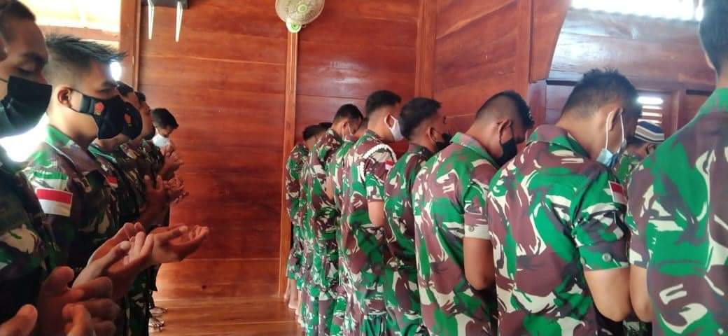 Dua Prajurit Terbaik Bangsa Gugur, Pangkalan TNI AL Saumlaki Kibarkan Bendera Setengah Tiang
