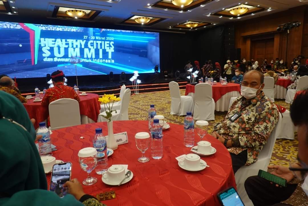 Wali Kota Tebing Tinggi Hadiri Pelaksanaan Summit Kabupaten-Kota Sehat Indonesia 2022