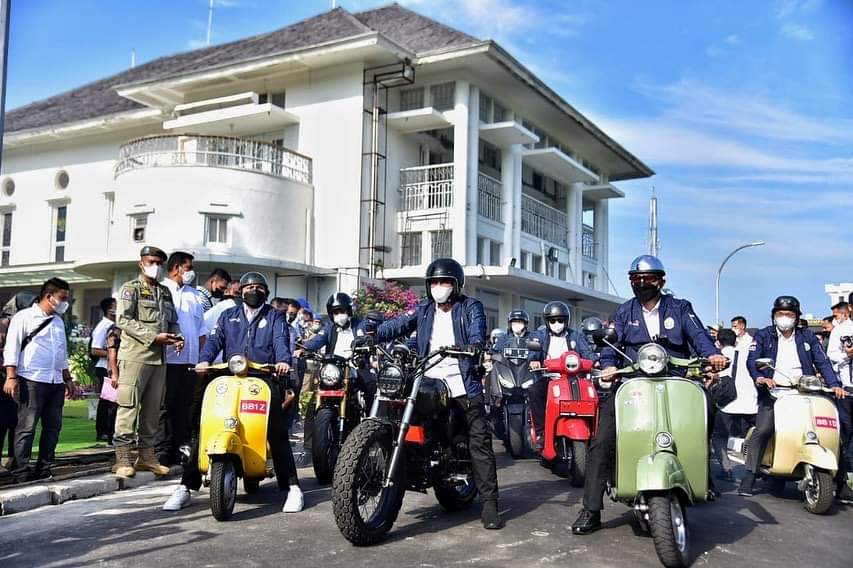 Edy – Ijeck Bersama Bupati Walikota Kompak Naik Sepeda Motor