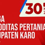 Daftar Harga Komoditas Pertanian Kabupaten Karo, Rabu 30 Maret 2022