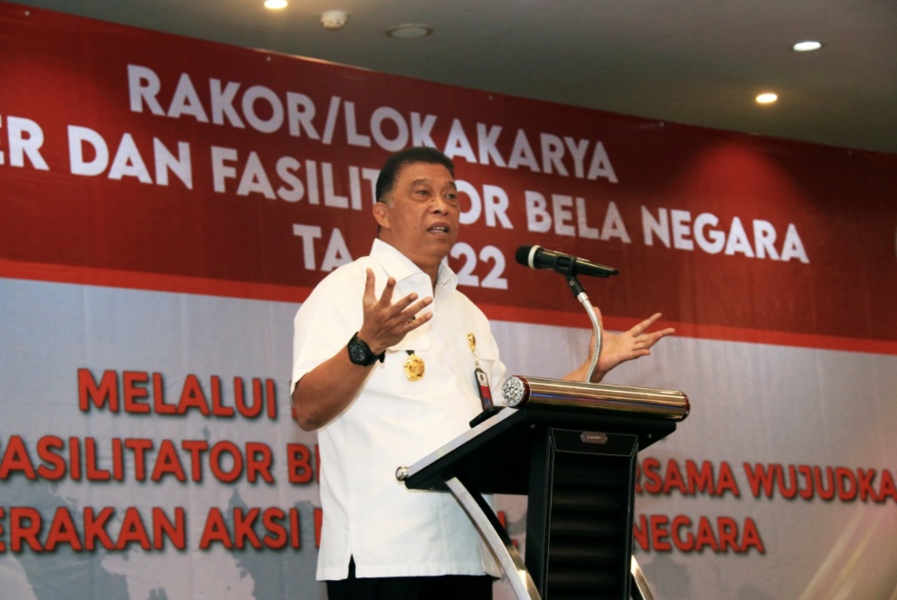 Direktorat Bela Negara Ditjen Pothan Kemhan RI, melaksanakan kegiatan Rakor Kader Bela Negara Lokakarya dan Fasilitator. Kegiatan dilaksanakan selama 2 hari, yang dimulai pada tanggal 23 – 24 Februari 2022 di Hotel Mercure, Jakarta.