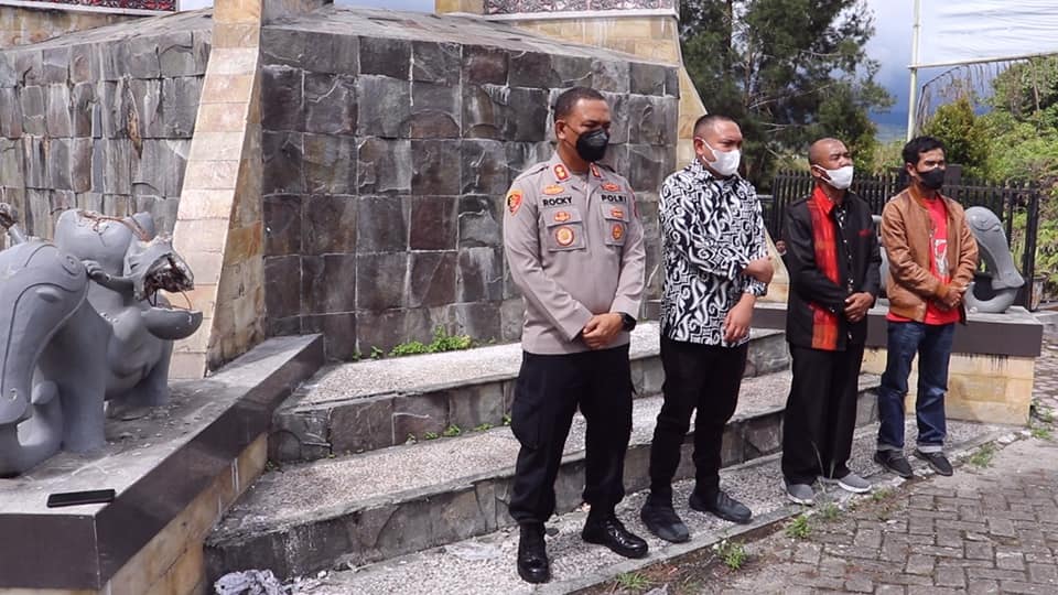 Monumen Pemekaran Kabupaten Pakpak Bharat Dirusak OTK, Bupati: Perbuatan Orang Tak Bermoral!