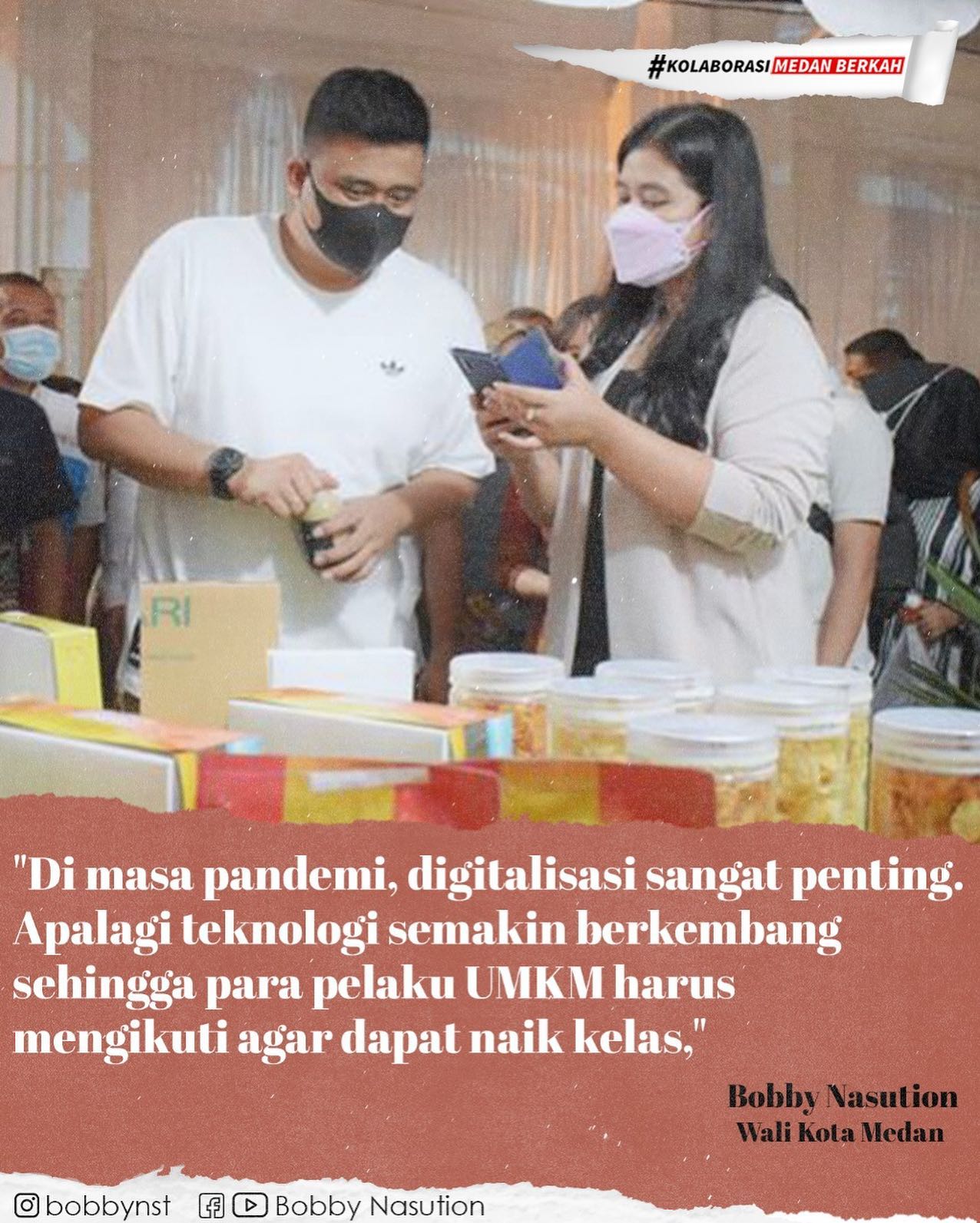 Medan Inovatif Sesuai Visi Misi Bobby Nasution, Dispora Jadikan Pemuda Kreatif dan Inovatif