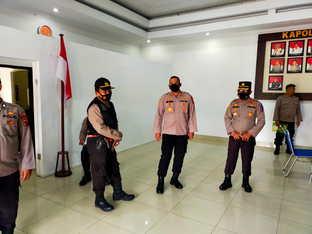 Cek Kondisi Kesehatan Personel, Polres Karo Gelar Pemeriksaan Kesehatan Berkala 2022