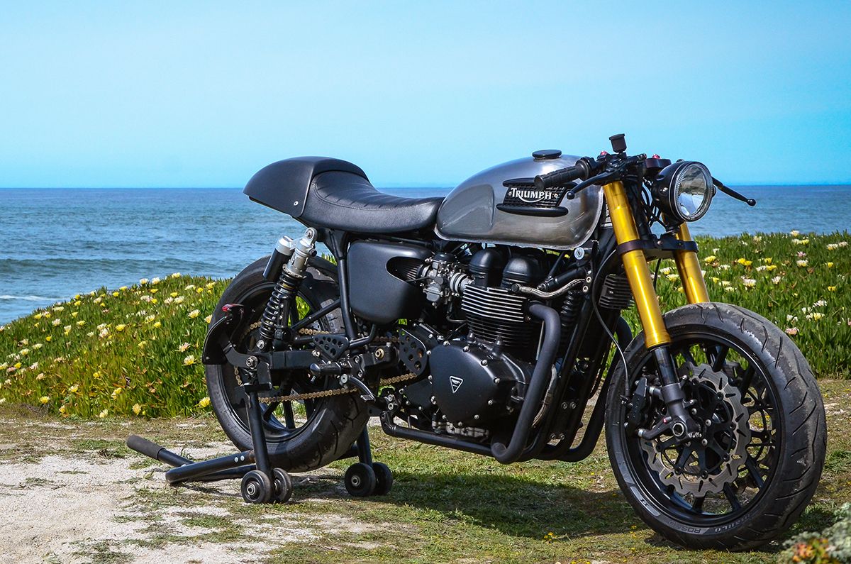 Triumph Bonneville Cafe Racer, Tampang Kejam Tapi Kalem