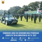Danlanud Adi Soemarmo Buka Pendidikan Semata PK TNI AU Angkatan Ke 83
