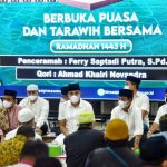 Wakil Wali Kota Binjai Ikuti Rapat Paripurna Istimewa DPRD Sumatera Utara dalam rangka Hari Jadi Sumatera Utara ke 74 secara daring, Kamis (14/4/2022) di rumah dinas Wakil Wali Kota.