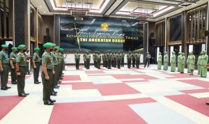 Kasad Terima Laporan Korps 19 Perwira Tinggi TNI AD