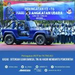 Peringatan HUT ke-76 TNI AU, Kasau: Ditengah Ujian Bangsa, TNI AU Hadir Membantu Pemerintah