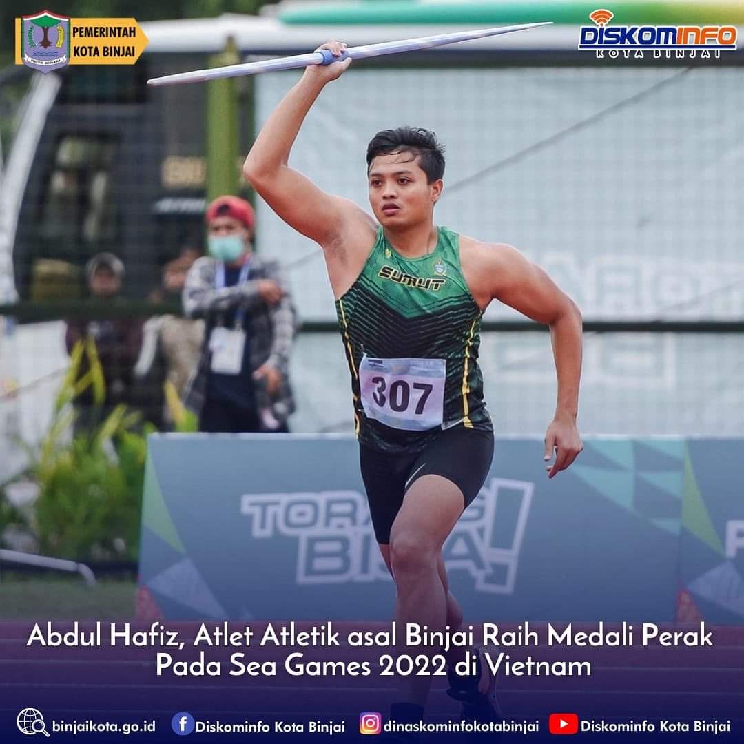 Abdul Hafiz asal Kota Binjai Berhasil Meraih Medali Perak Untuk Kontingen Indonesia di Sea Games Vietnam