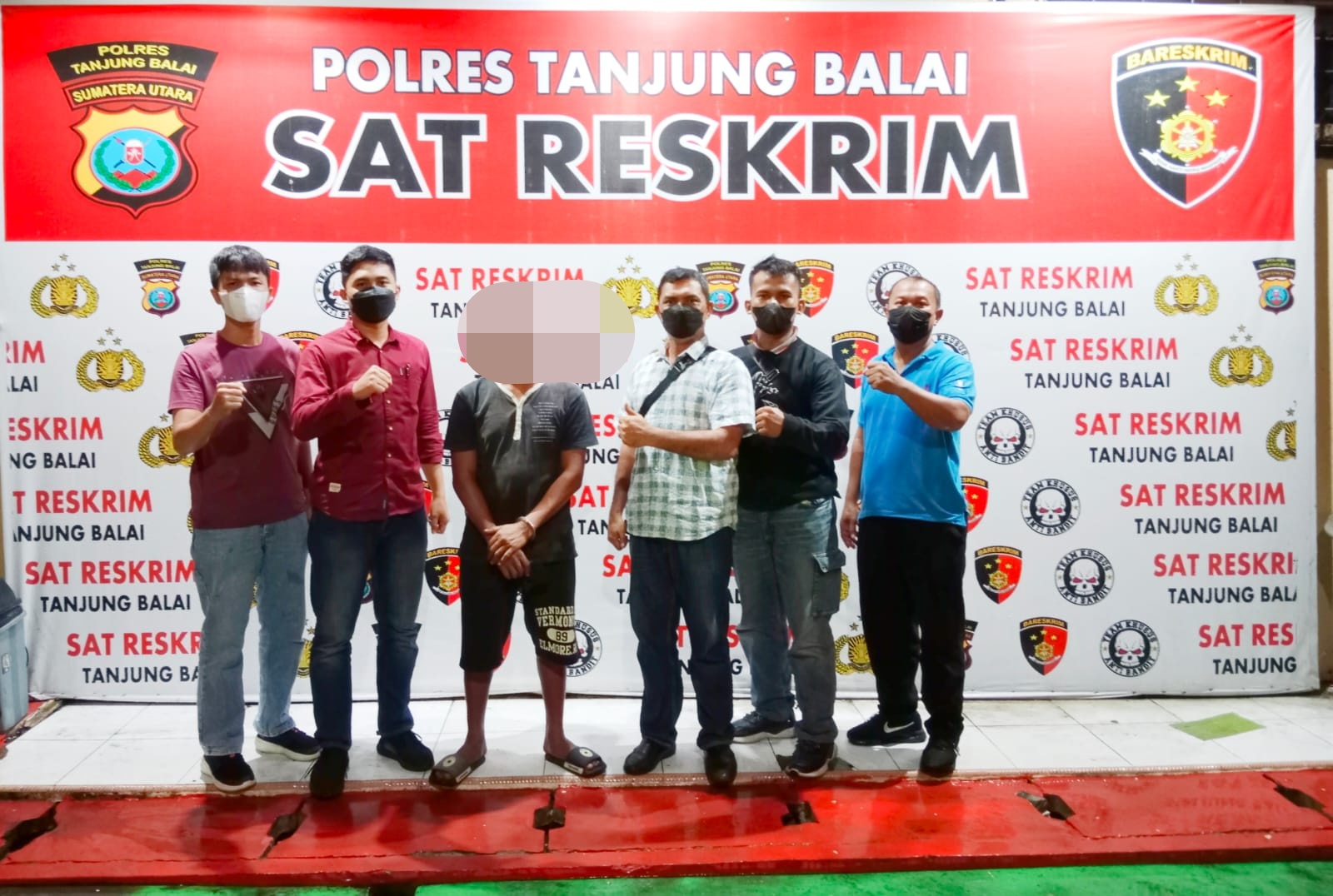 Tempo Satu Jam, Satreskrim Polres Tanjungbalai Ungkap Kasus Pembunuhan Roby di Jalan Mangga