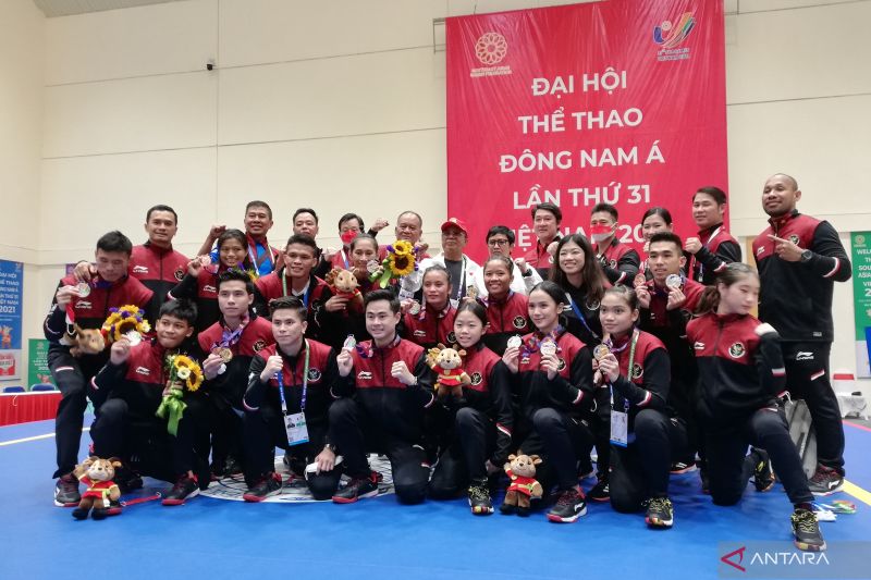 SEA Games Vietnam: Wushu Sumbang 15 Medali untuk Indonesia