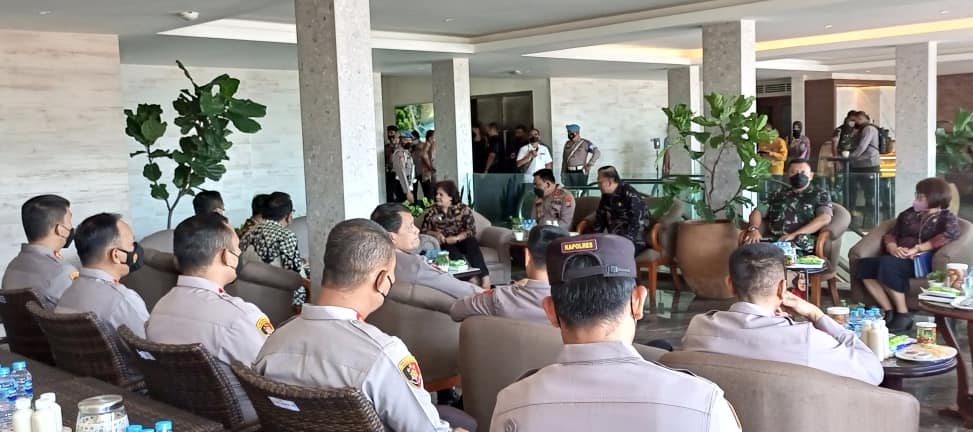 Hadiri FGD Pengamanan Destinasi Danau Toba di Parapat, Bupati Karo Promosikan Festival Bunga dan Buah 2022 di Berastagi